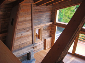 Intérieur maison en bois
